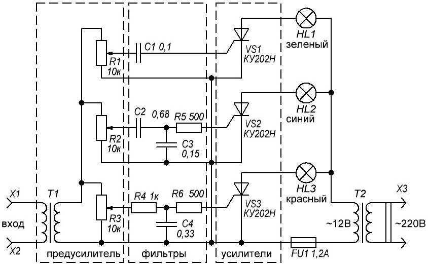 Электроника е1 04 схема