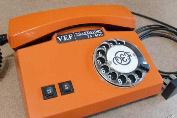 Телефонные аппараты vef