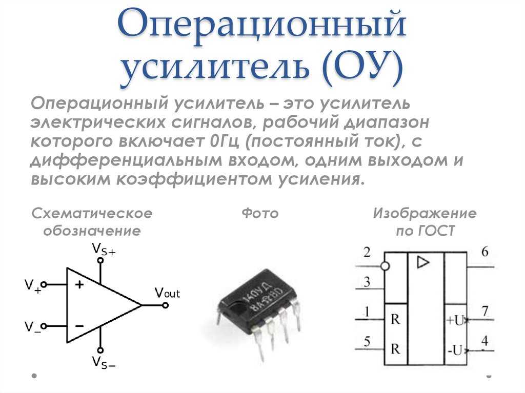 Аналоговые компараторы и схемы на их основе