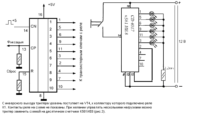 Микросхема к561ие1 описание и схема включения - 85 фото