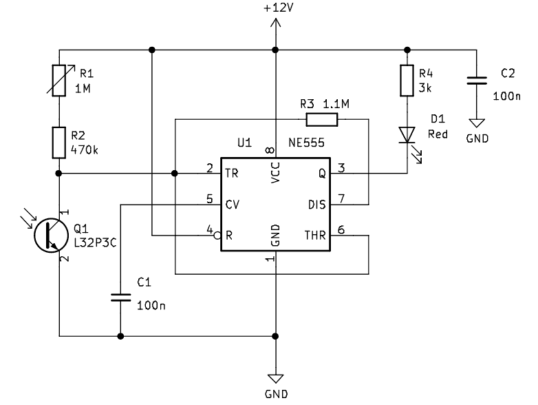 Ne555 схема таймера