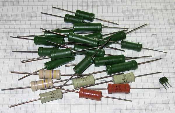 Резистор млт-0, 5, млт-1, 0