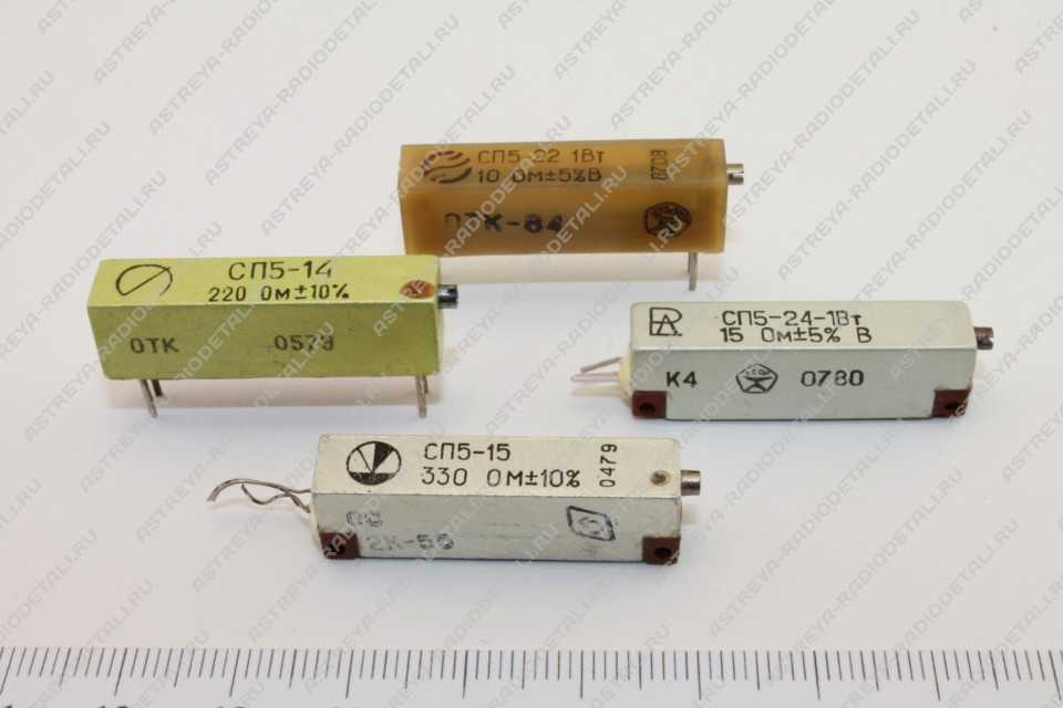 Содержание драгметаллов в резисторах