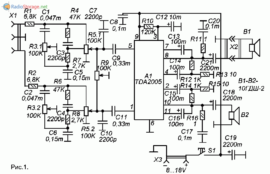 Схема устройства позволяющего слушать ультразвук (sa612, к140уд608, кт3102)