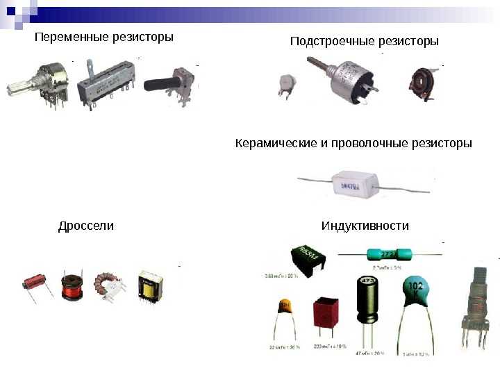 Резисторы